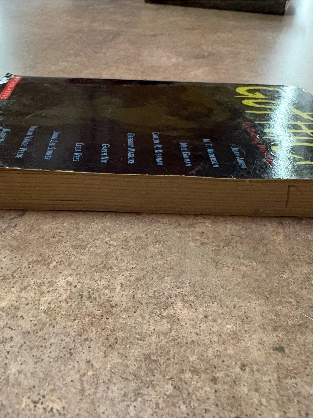 Gothic! Ten Original Dark Tales Neil Gaiman Garth Nix Scholastic PB 2005 Horror